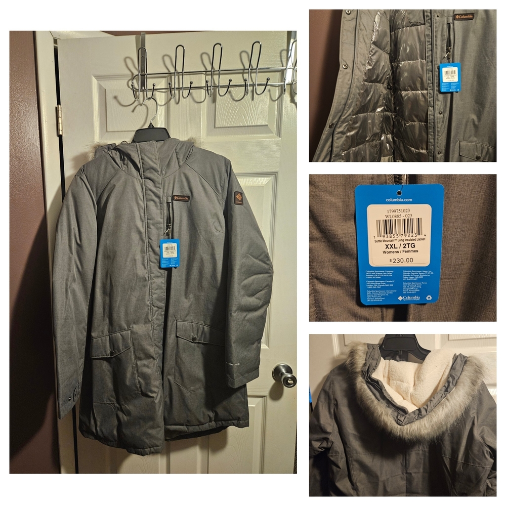 Women's Gray Winter Coat